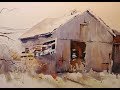 Transparent Watercolor Demonstration, "Still Standing"