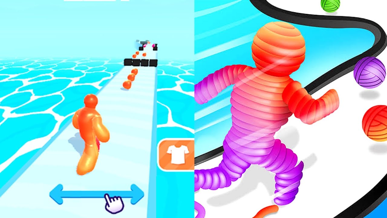Bubble Race 3D Vs Rope Man Run || Android Gameplay Part 31 || Gaming ...