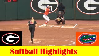 #12 Florida vs #9 Georgia Softball Game 2 Highlights, April 27 2024