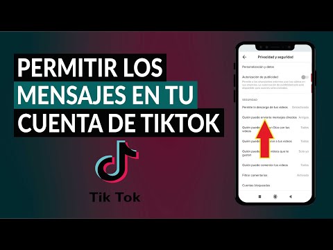 ¿Cómo Permitir que te Envíen Mensajes en TikTok? - Editar Opciones de Comunicación