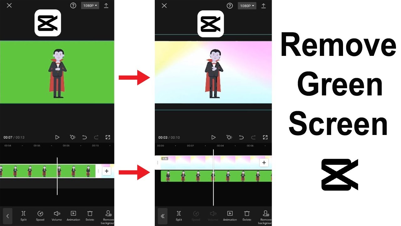 How to Remove Green Screen in CapCut Video Editor App | CapCut App me ...
