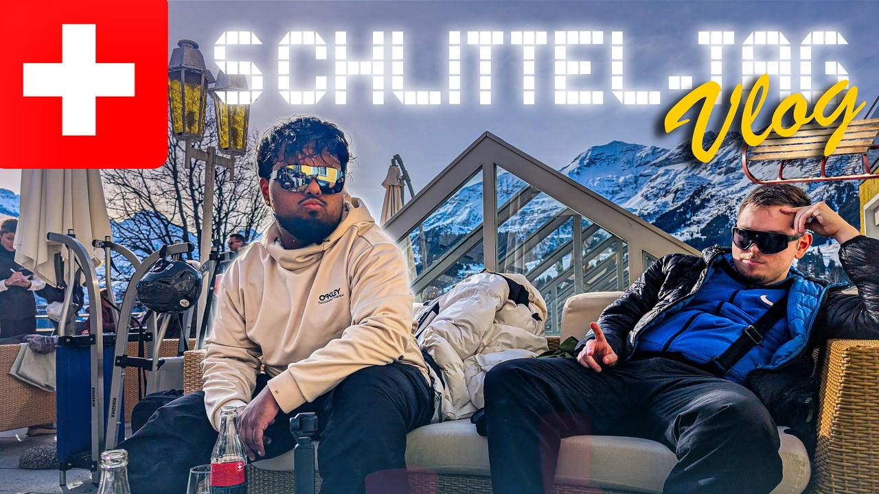 ERSTES MAL Schlitteln mit den Jungs! - (Fast) 0 Verletzungen 👀