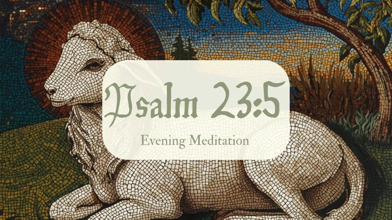Psalm 23:5 Evening Reflection — You Prepare a Table Before Me | Living from Overflow | Long Version