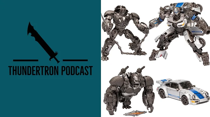 Thundertron Podcast: Transformers Studio Series Rise Of The Beasts Optimus Primal & Mirage Revealed