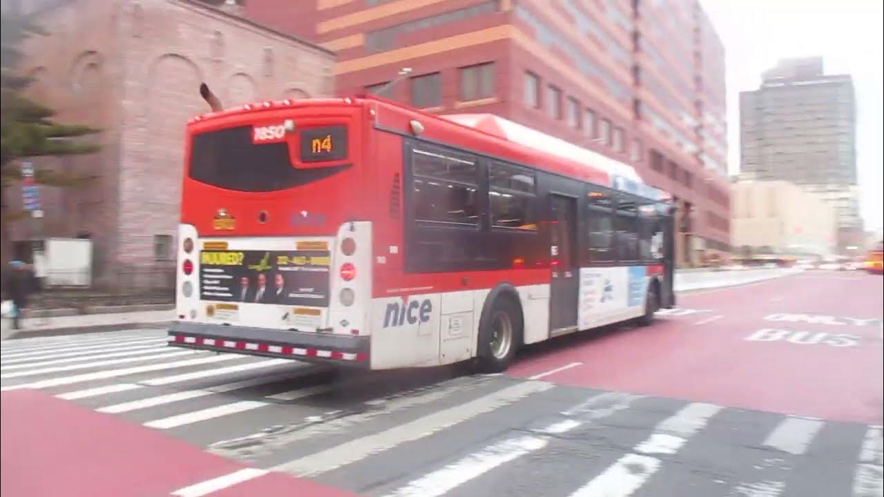 NICE Bus 2012 Orion VII 3rd Gen CNG 1850 On The N4 & MTA NYC Bus 2022
