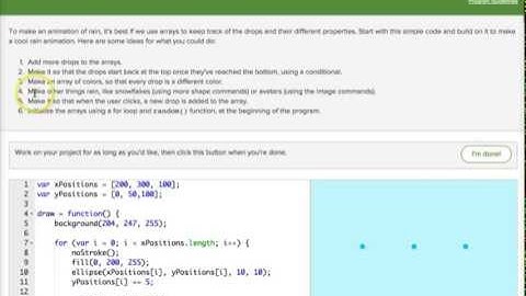 Khan Academy Make it Rain Project - Part 1