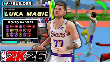I created Luka Magic in NBA 2K26..