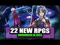 22 New RPGs Announced In 2023 (JRPG, SRPG, ARPG)