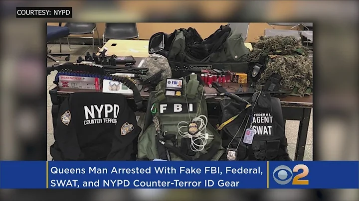 Cache Of Guns, Drugs, Fake Police Gear Found In Queens House
