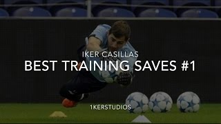 Iker Casillas - Best Training Saves #1 HD