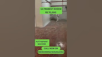 UB BHEEM PUTTY&PAINT MACHINE RS 70,000 #youtube #putty #airlesspainting #trending #automobile