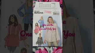 5 Butterick Sewing Patterns B6410, B6486, B5182, B5987, B6129