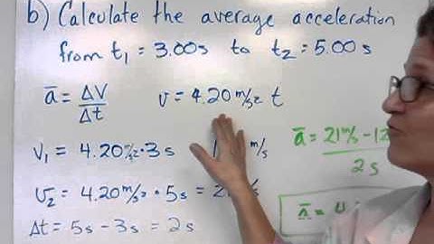 2-4 Instantaneous Acceleration
