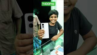 VIVO Y400 PRO UNBOXING & First look!! #smartphone #tech #technology #vivophones #y400pro  #shorts