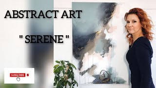 Abstract Acrylic Painting #28:  " SERENE " screenshot 4