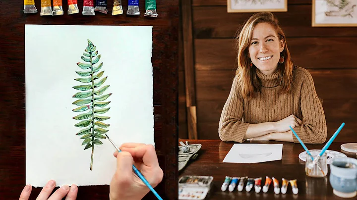 Watercolor in the Woods: A Beginner's Guide to Pai...