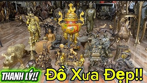 Đỉnh đồng pháp lam _ Cặp trâu đồng tử _ Tượng đồng xưa #độclạcầnthơ #doco 