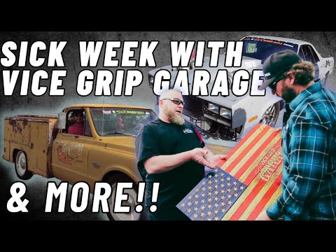 Sick Week: Vice Grip Garage, Flying Sparks Garage, Cleetus & MORE!  An Epic Roadtrip Story!