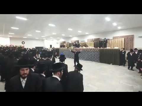 יהושע פריד עם הזמר אושי פרוש, עם הנשפן אבריימי יארבלום ומנדי הלר, מעיפים עם הלהיט שוכן עד