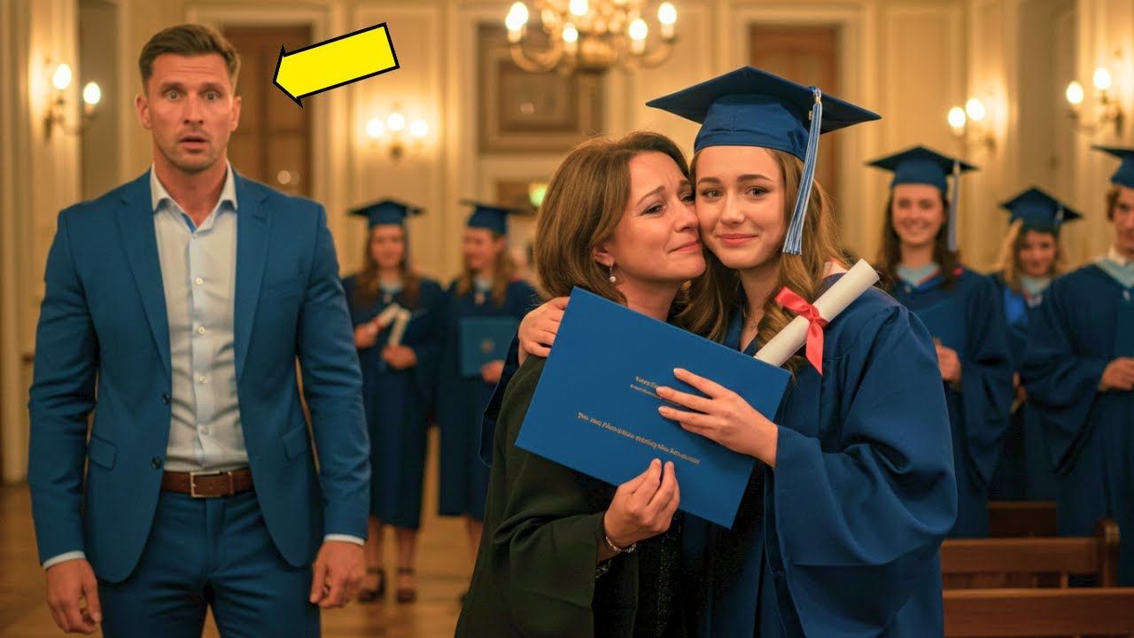 Милиардер вижда бившата си камериерка на церемония по дипломиране с млада жена, която прилича точно