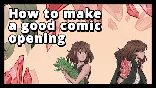 How to make a good comic opening?
