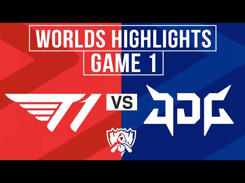 T1 vs JDG Highlights GAME 1 | Worlds 2023 Semifinals | T1 vs JD Gaming