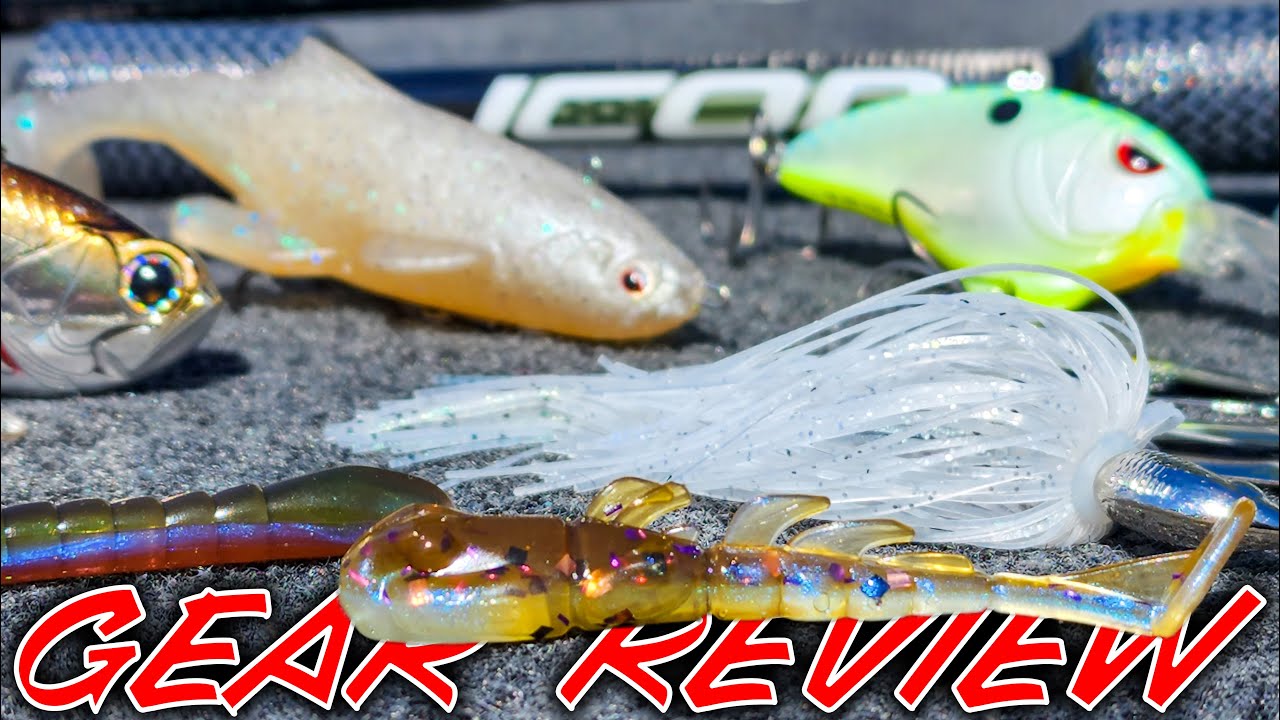 Gear Review! New Lures Bait Finesse Rods, Swimbaits, and Tackle