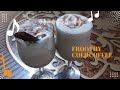 Froothy cold coffee