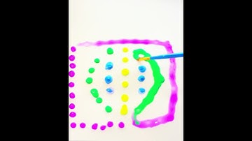 Perfect Dot Art Grid – Watch the Colors Come Alive! 🌈#colormixingmagic #mixbyartsy