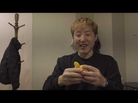 제주도 도착 안부인사 및 <strong>여행배낭</strong> 열어보기