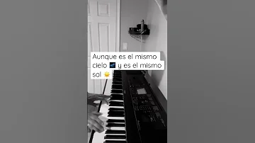 El Mismo Cielo 🌌 | Marcela Gandara 🎤 | Piano Instrumental 🎹🎶 | #shorts #shortvideo #piano #jesus
