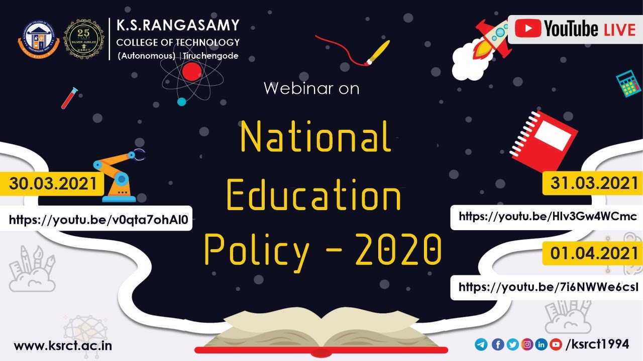 National Level Webinar on National Education Policy-2020 (NEP-2020 ...