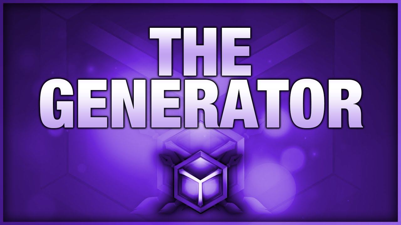 The Generator - Showcase | VictorHelland