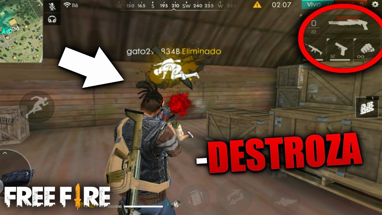 LA NUEVA ARMA DE FREE FIRE SPAS 12 REVIENTA!! GAMEPLAY CON LA NUEVA ARMA FREE FIRE LA NUEVA ARMA DE FREE FIRE SPAS 12 REVIENTA!! GAMEPLAY CON LA NUEVA ARMA FREE FIRE