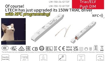 LTECH NFC takes TRIAC drivers to the next level!