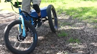 Riding the Motorized Quad Trike!