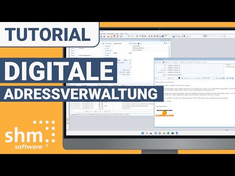 Adressverwaltung & CRM / shm Handwerkersoftware