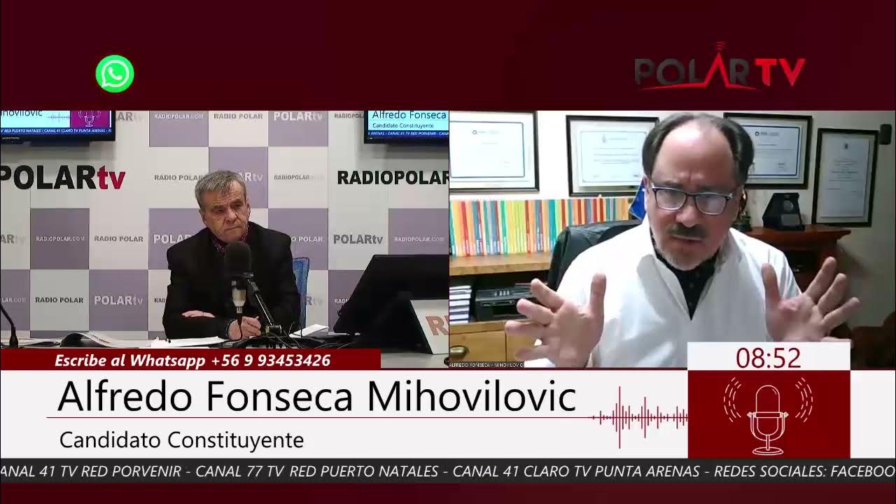 BuenosDiasRegion Alfredo Fonseca Mihovilovic, Candidato Constituyente