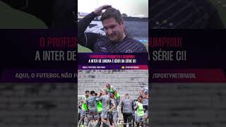 O PROFESSOR PROMETEU E CUMPRIU!! A INTER DE LIMEIRA É LÍDER DA SÉRIE C!!