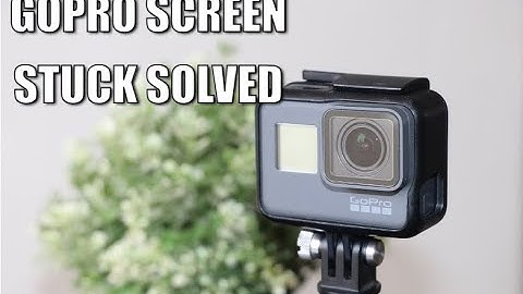 go pro hero 7/8/9/10 screen freezing issue - found solution. easily resolved.