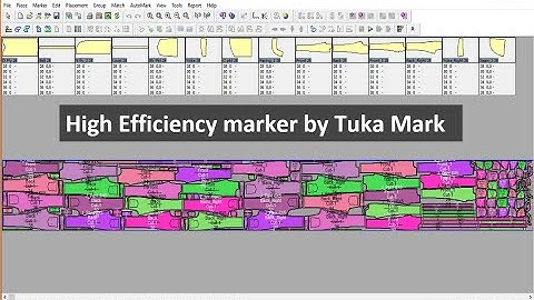 17. Tuka Cad | how make marker | easy marker making using tuka cad | high efficiency marker | part 6
