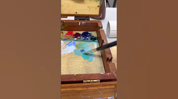 How to Mix Colours For Painting the Ocean #art #seascapepainting #artist