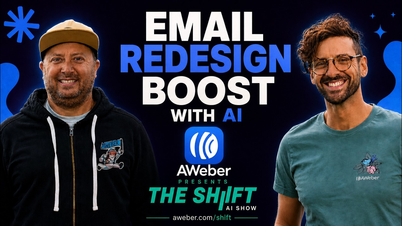 Give Your Emails a Redesign Boost with AI (Live Demo) / The Shift AI Show: Episode 18