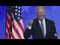 Joe Biden apparent winner of presidency