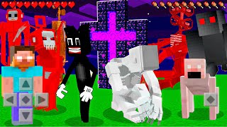 🤡 Testei os ADDON MODS DE TERROR mais ASSUSTADORES do MINECRAFT PE (macabro!) screenshot 4