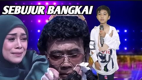 VIRAL ANAK KECIL SEORANG PEMULUNG NYANYIKAN LAGU SEBUJUR BANGKAI MEMBUAT SEMUA JURI MENANGIS