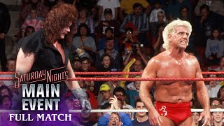 FULL MATCH: Undertaker \u0026 Ric Flair vs. Hulk Hogan \u0026 Sid: Saturday Night's Main Event, Feb. 8, 1992