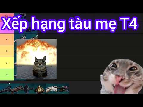 War robots Việt Nam - Xếp hạng tất cả tàu mẹ T4 có trong trò chơi