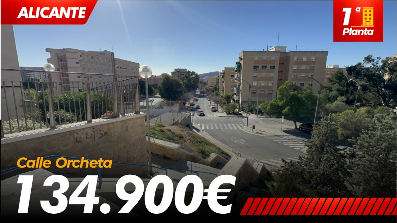 IMBX824// ALICANTE / C. ORCHETA / 132.900€ // 4 HABITACIONES / REFORMADO