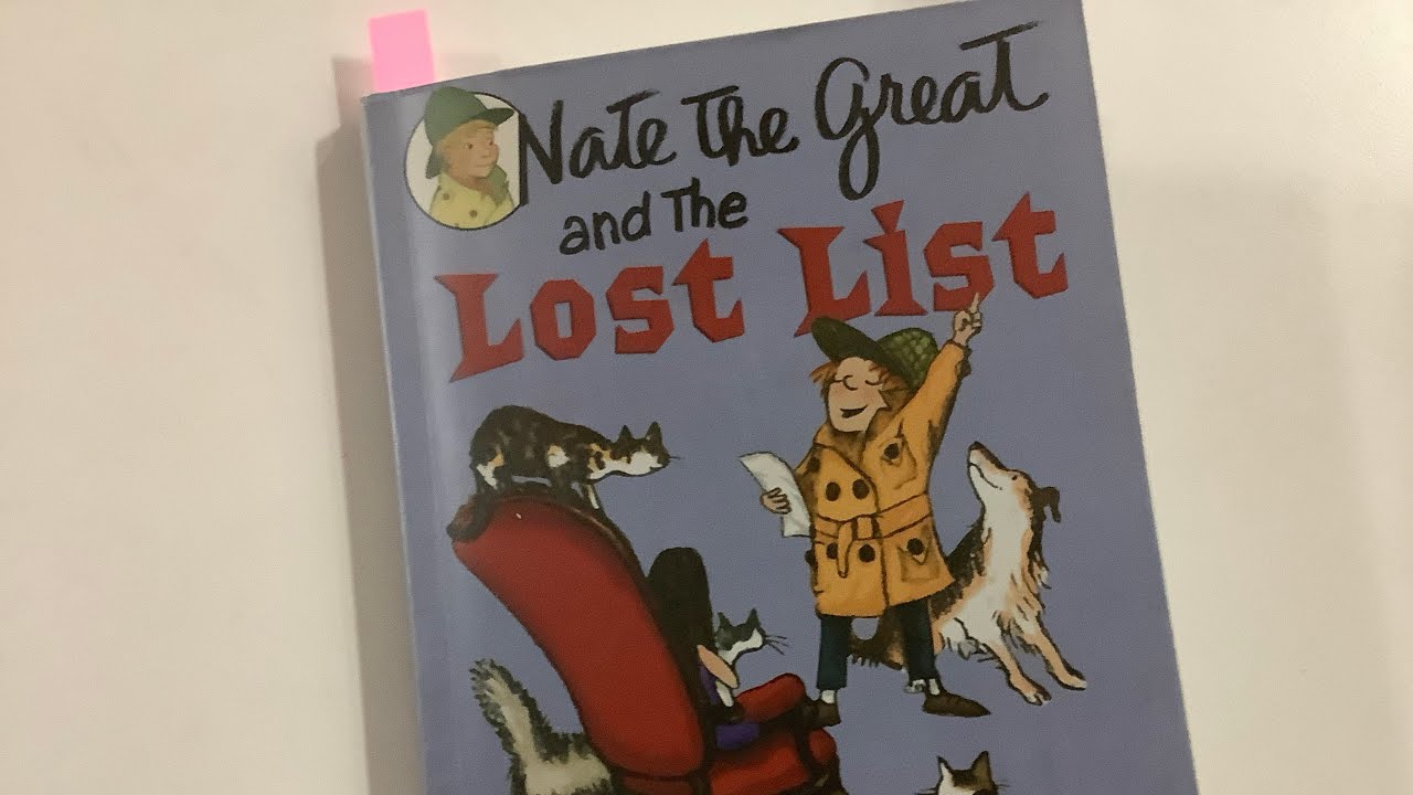 Nate the great and the Lost List - page 7 to 17